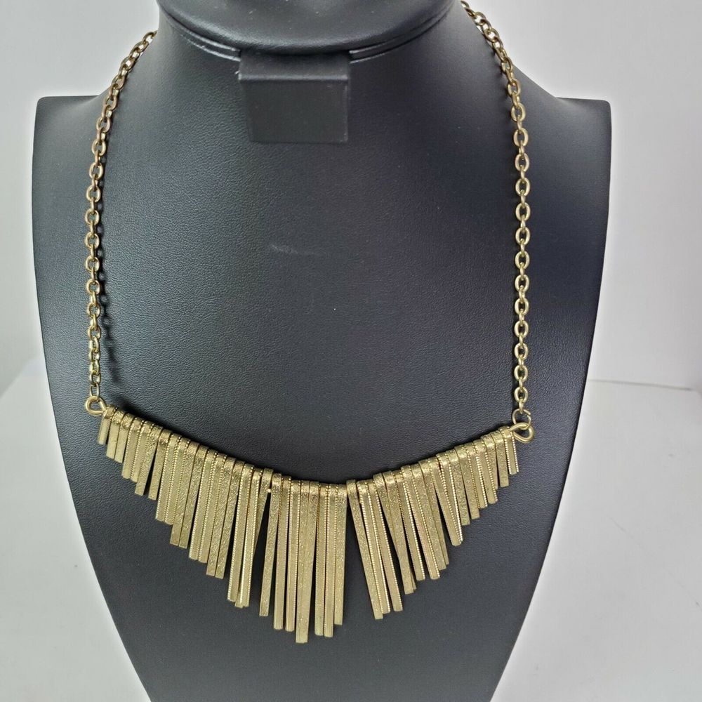 Gold Metal Chain Necklace Costume‎ Jewelry